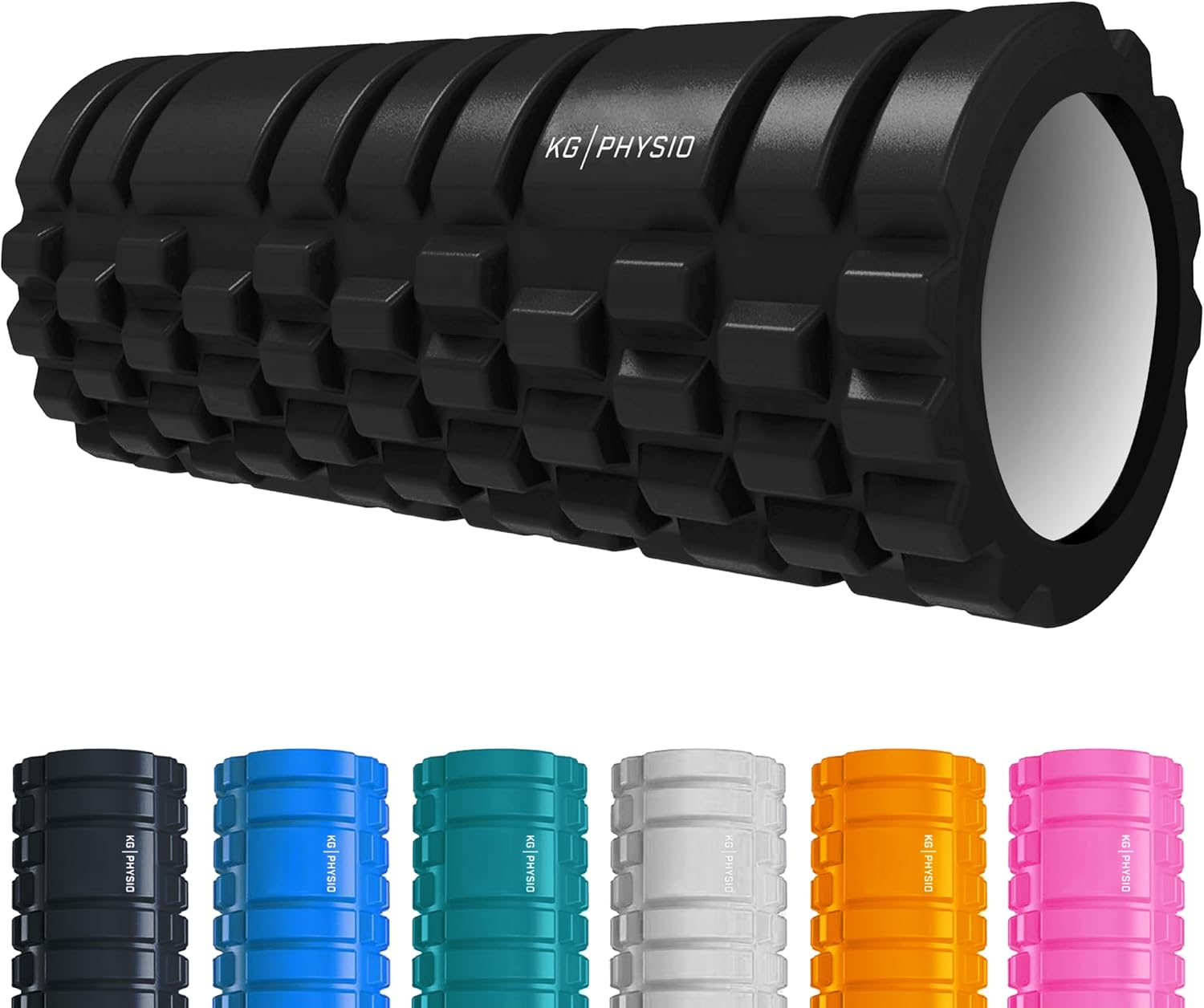 KG Physio Foam Roller - Ultra-Lightweight with 3 Intensities